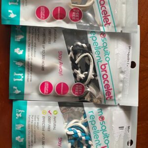 Rental Outdoor Mosquito Repellent Bracelet (Pack of 5) – Bug-Free Adventures, No Wasteful Purchases